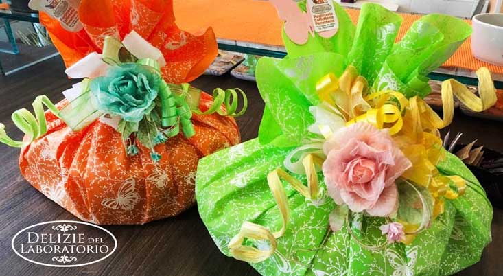 Colombe di Pasqua artigianali alla pasticceria a Milano Pero