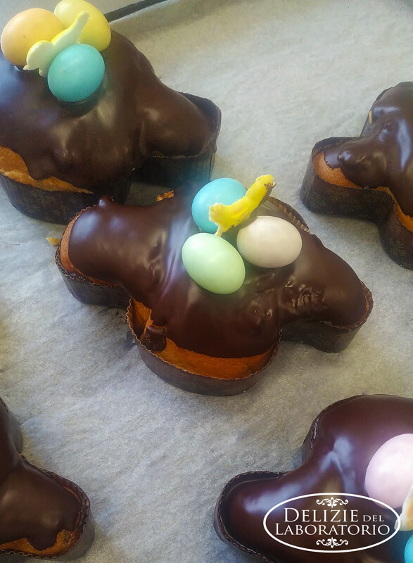 Colombe Di Pasqua Artigianali Milano Glassate Al Cioccolato