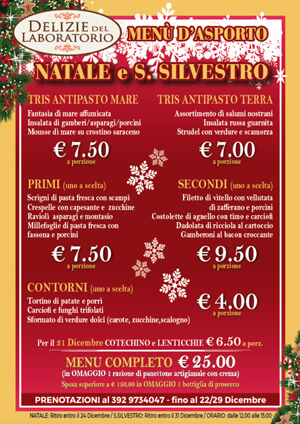 Menù da Asporto Milano Natale 2022 icon