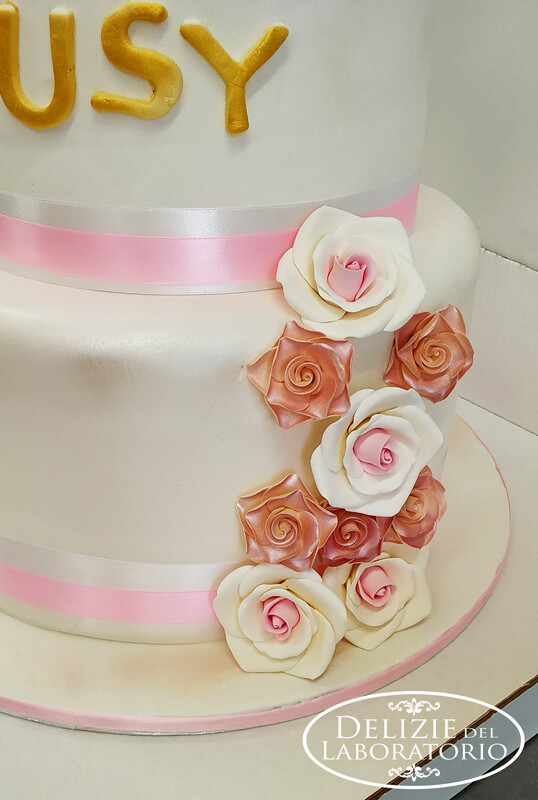 Torta 18 Anni Pasta Di Zucchero A Tre Piani Per Giusy 02