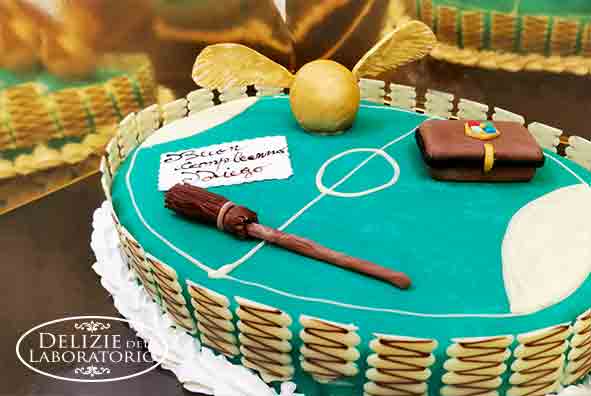 Torta artigianale personalizzata a tema Harry Potter Milano
