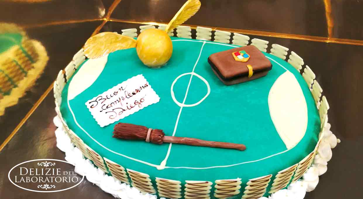 Torta Di Compleanno Personalizzata Tema Harry Potter Milano