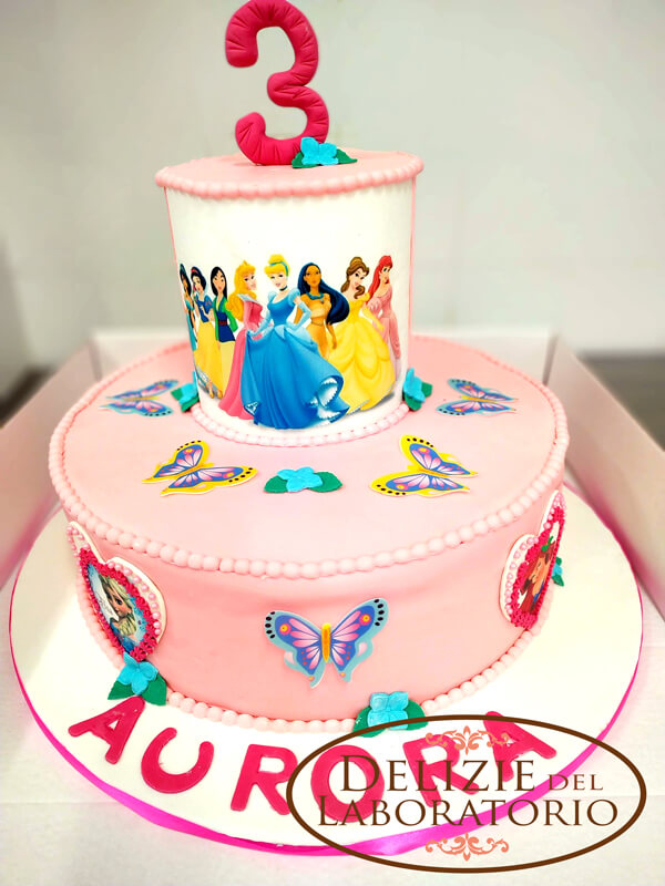Torta Cake Design Milano Il Compleanno Di Aurora 01