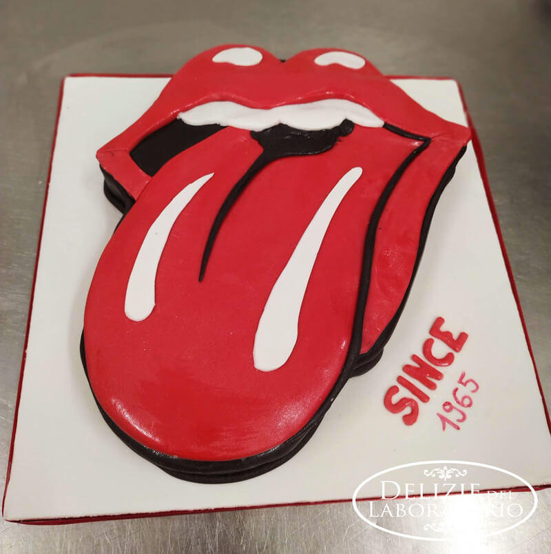 Torta Compleanno Adulti In Stile Rolling Stones 01