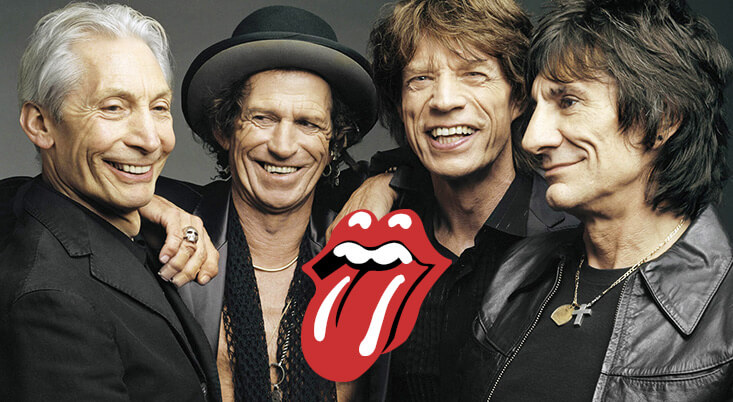 Torta Compleanno Adulti in Stile Rolling Stones