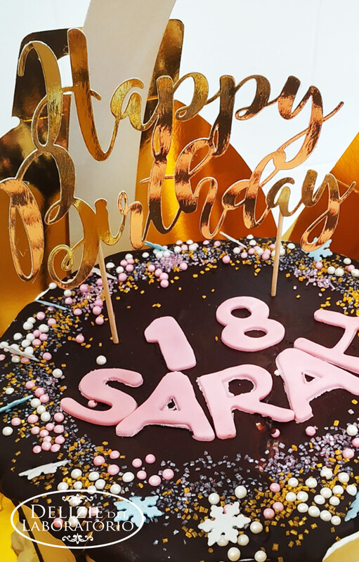 Torta Di Compleanno 18 Anni Milano Il Dolce Per Sarah 01
