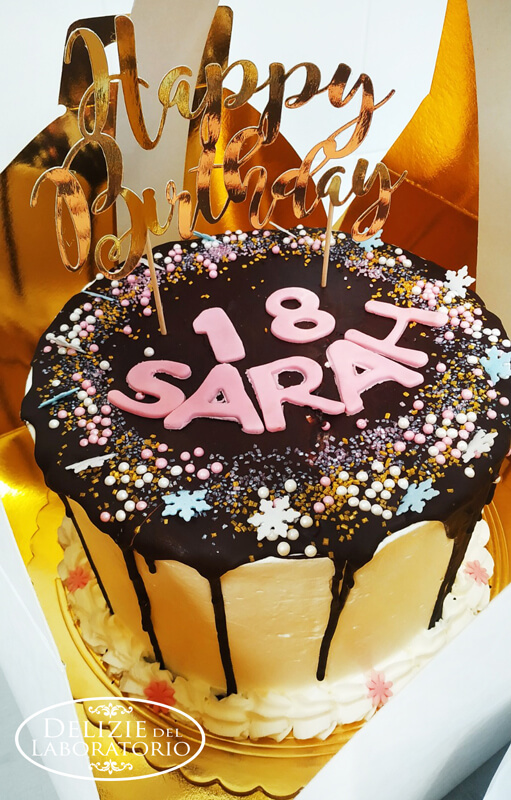 Torta Di Compleanno 18 Anni Milano Il Dolce Per Sarah 03