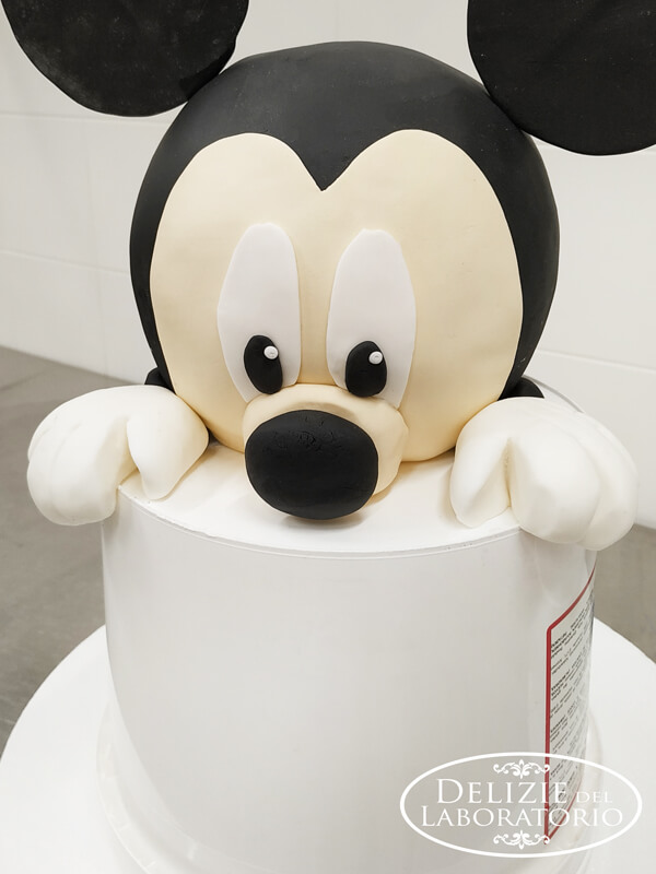 Torta Di Topolino In Pasta Di Zucchero Per Il Piccolo Aaron 01