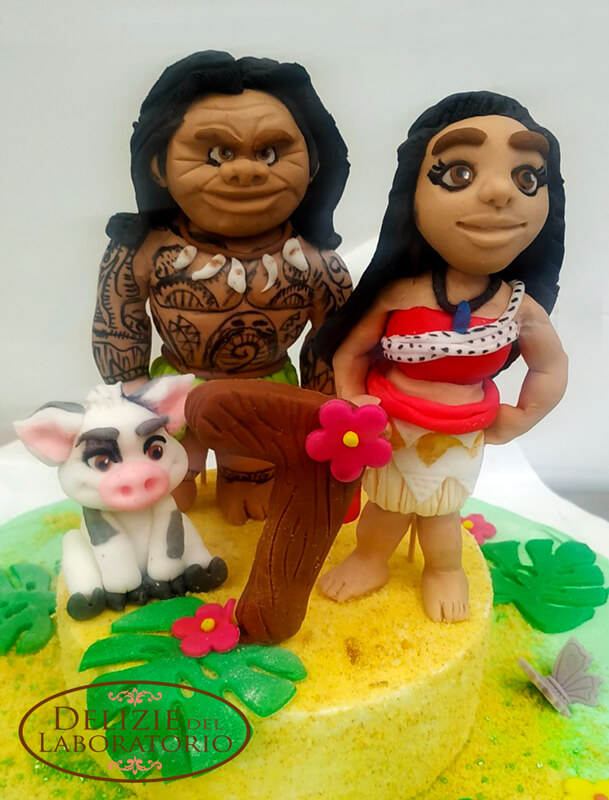 Torta In Pasta Di Zucchero Milano Il Film Disney Oceania 02