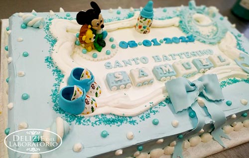 Torta per battesimo Milano: per piccolo Samuel