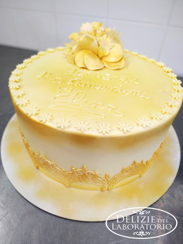 Torta Per Comunione Milano I Desideri Di Elena 01