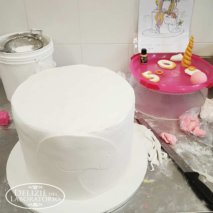 Torte Artigianali Cake Design Eventi Milano Unicorno 01