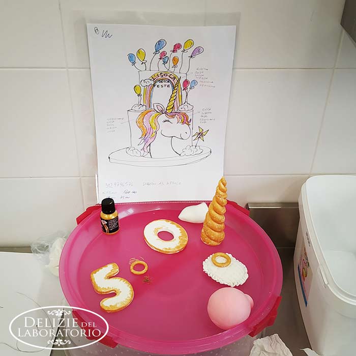 Torte Artigianali Cake Design Eventi Milano Unicorno 02