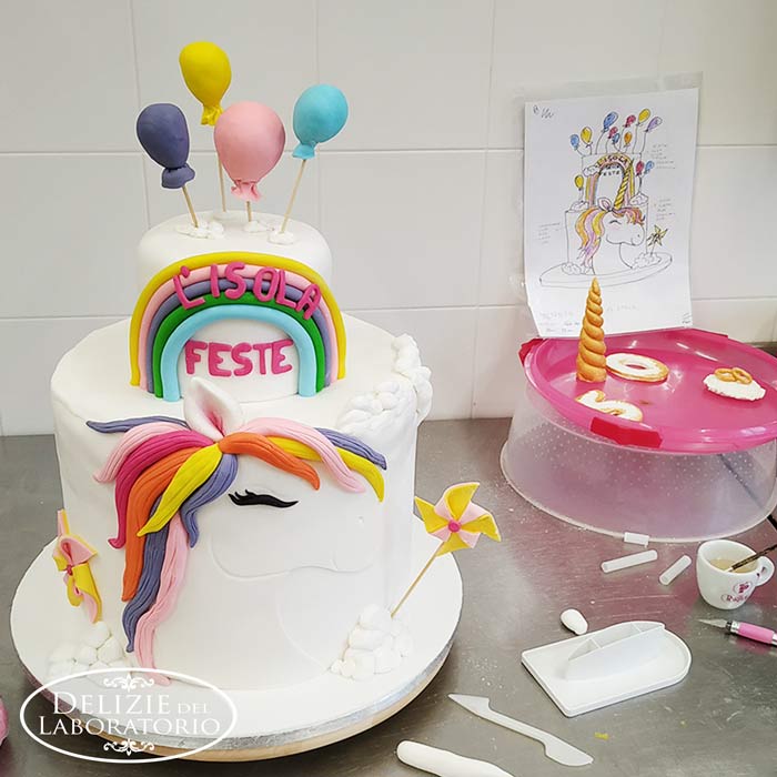 Torte Artigianali Cake Design Eventi Milano Unicorno 03