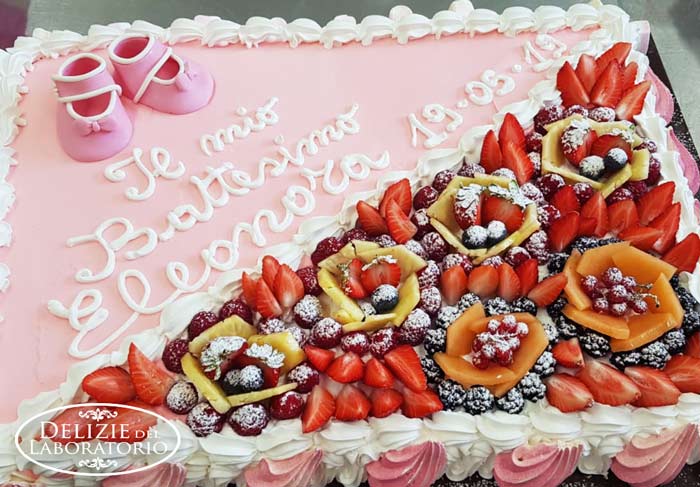 Torte Battesimo Bambina Cake Design Pasticceria Pero Milano 01