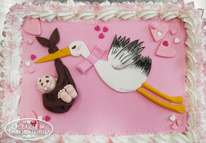 Torte Battesimo Bambina Cake Design Pasticceria Pero Milano 03