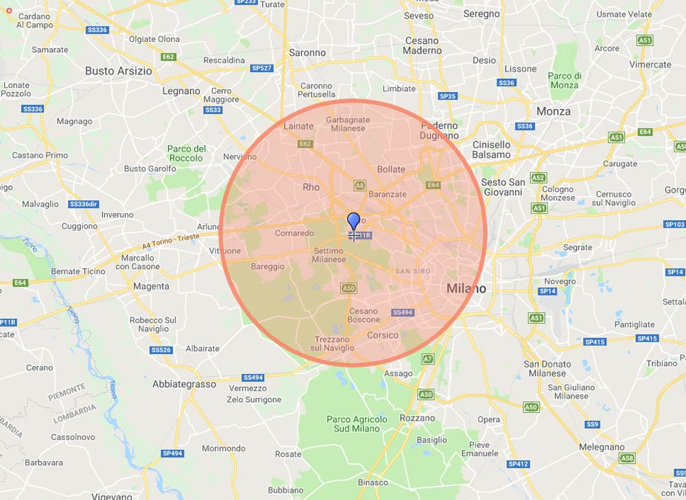 Servizio Consegna Domicilio Pasticceria Artigianale Pero Milano