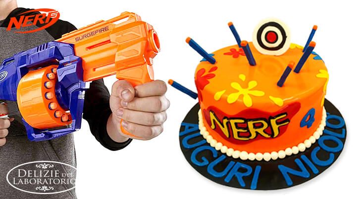 Torta di Compleanno Milano: la Passione per i Fucili Nerf